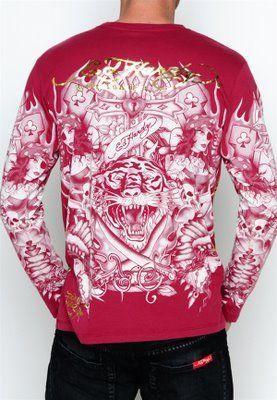 Ed Hardy shirts men-529